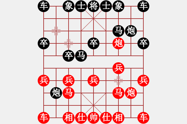 象棋棋譜圖片：樂 在 棋 中[1617644839] -VS- 小箭[279488525] - 步數(shù)：10 