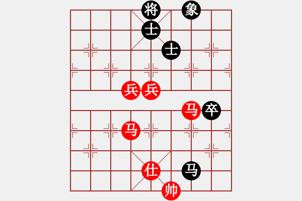 象棋棋谱图片：吕钦 先和 许银川 - 步数：111 