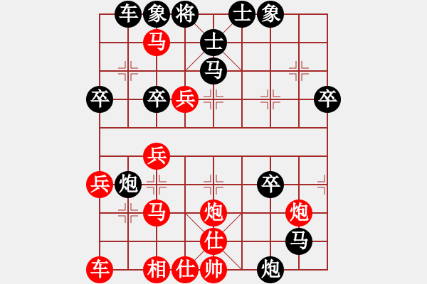 象棋棋譜圖片：8.1ftyhbv(5段)-負(fù)-最愛李碩欣(5段) - 步數(shù)：40 