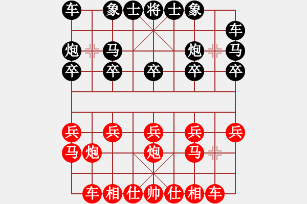 象棋棋譜圖片：朝花夕拾(3段)-勝-葉梓棋(7段) - 步數(shù)：10 