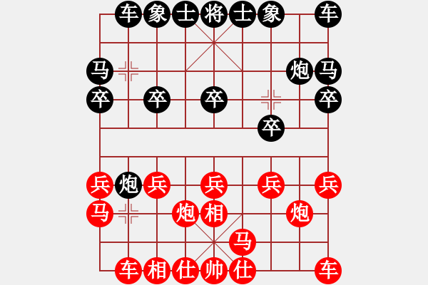 象棋棋譜圖片：寧波市全民健身指導(dǎo)中心 錢(qián)俊懿 負(fù) 江蘇棋院 劉子煬 - 步數(shù)：10 