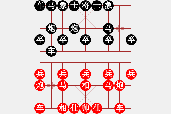 象棋棋譜圖片：四海之飛龍 勝 極速＊作戰(zhàn)5號 - 步數(shù)：10 