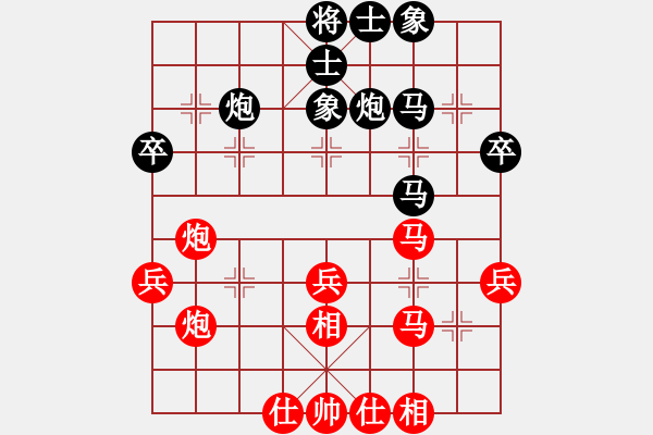 象棋棋譜圖片：112.1.14林家瑋先對吳明政權(quán) - 步數(shù)：40 