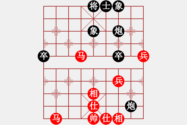 象棋棋譜圖片：蔣步青(日帥)-和-紫燕銀杉(日帥) - 步數(shù)：60 