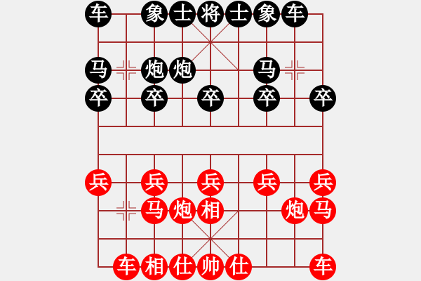 象棋棋譜圖片：強(qiáng)機(jī)飛刀庫(kù)(9段)-和-棋將風(fēng)云(日帥) - 步數(shù)：10 