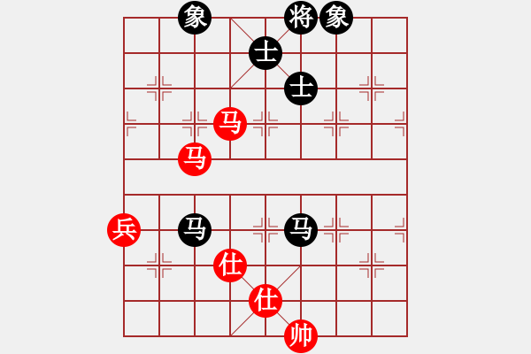 象棋棋譜圖片：有相無間[272136589] -VS- Q★江河源[418053645] - 步數(shù)：99 