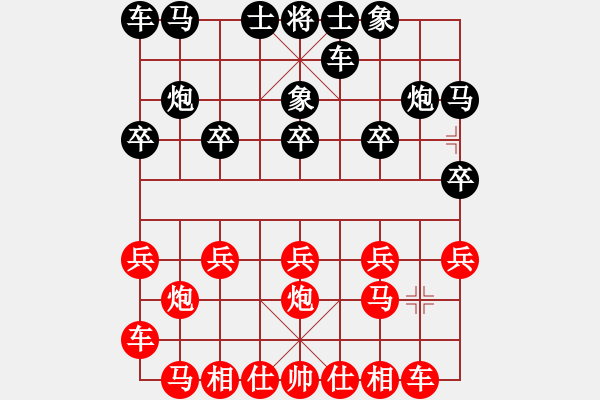 象棋棋譜圖片：sofar(7段)-勝-百二(6段) - 步數(shù)：10 