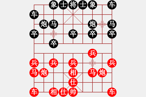 象棋棋譜圖片：1816局 A01-上仕局-旋風(fēng)引擎23層(2828) 先勝 司馬懿(2350) - 步數(shù)：10 