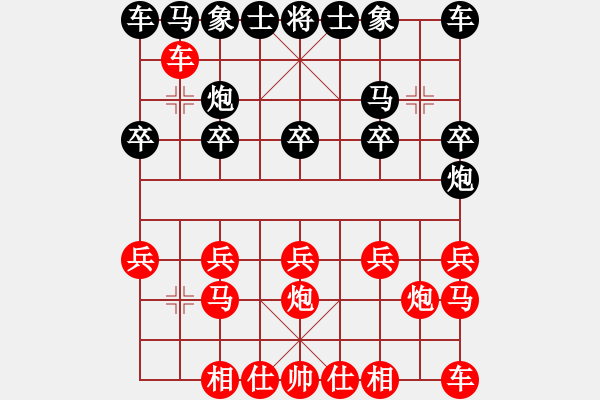 象棋棋譜圖片：車炮齊發(fā)碾蝸牛 - 步數：10 