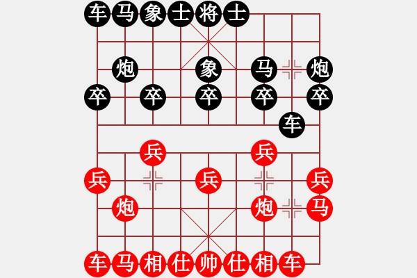 象棋棋譜圖片：揚揚[543083368] -VS- 總輸記[564417084] - 步數(shù)：10 