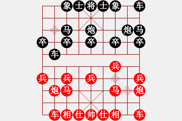 象棋棋譜圖片：北海牧羊(4段)-負(fù)-天上掉餡餅(7段) - 步數(shù)：10 