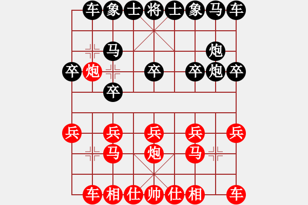 象棋棋譜圖片：1511141905 MI 2A-仙子棋后.pgn - 步數：10 