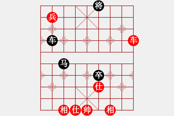 象棋棋譜圖片：花和尚魯達(dá)(月將)-和-城市獵豹(人王) - 步數(shù)：120 