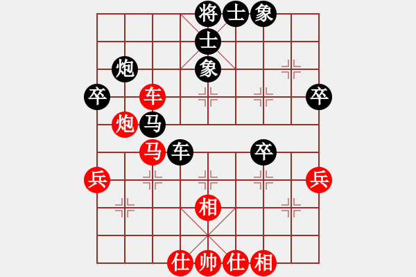 象棋棋譜圖片：下山王(人王)-和-道士的藝術(shù)(人王) - 步數(shù)：50 