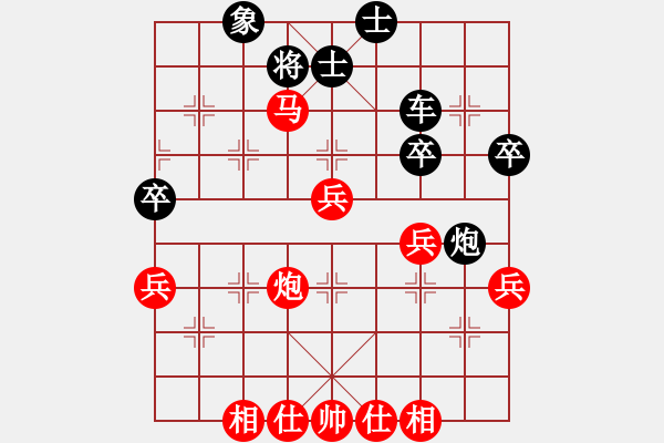 象棋棋譜圖片：獨(dú)醉冠軍庫（地煞）勝 屠龍刀庫（玉泉） 2015.10.14 15:18 - 步數(shù)：55 