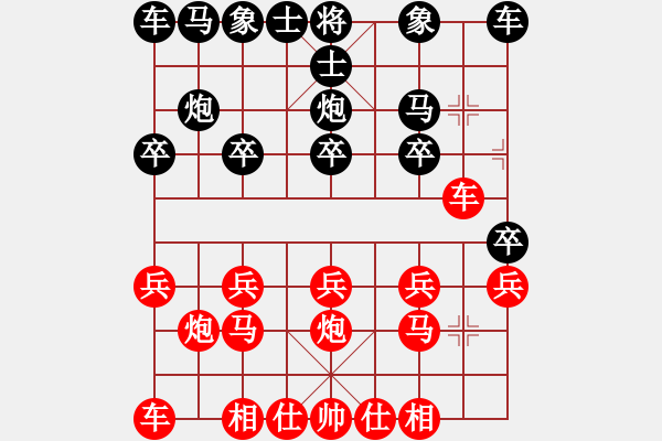 象棋棋譜圖片：Cplasf.獵鷹 先勝 網(wǎng)絡(luò)棋手（10加3快棋） - 步數(shù)：10 