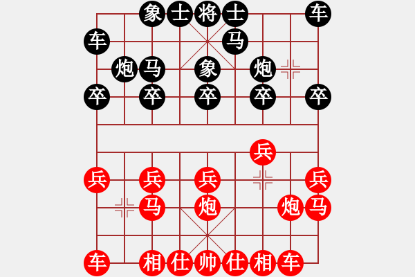 象棋棋譜圖片：城頭看雨（業(yè)6-3）先負(fù)傾城小萌（業(yè)7-1）201807132050.pgn - 步數(shù)：10 