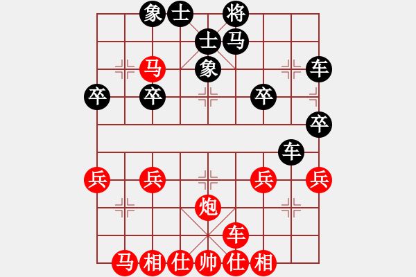 象棋棋譜圖片：溫州老郭(3段)-負(fù)-thuday(3段) - 步數(shù)：30 