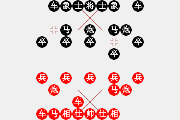 象棋棋譜圖片：搖滾詩(shī)人他爹 紅先負(fù) 廣西7C妹妹[讓二先] - 步數(shù)：10 