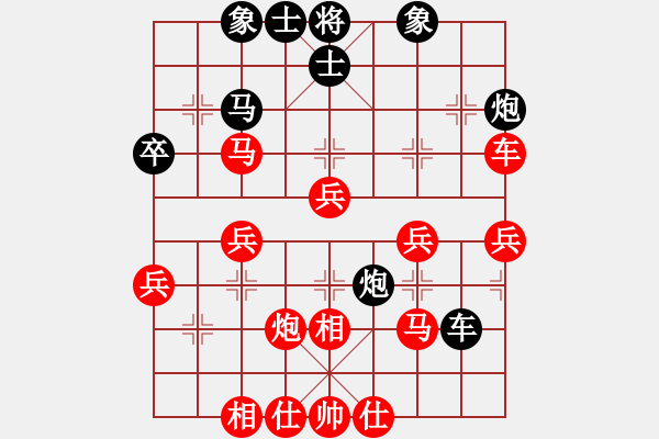 象棋棋譜圖片：山西實(shí)名聯(lián)盟 lh4624324 先勝 孫飛虎 - 步數(shù)：40 