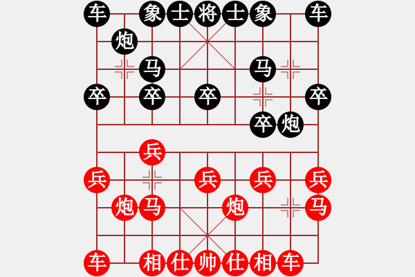 象棋棋譜圖片：bbboy002(8弦)-和-天下快刀手(7星) - 步數(shù)：10 