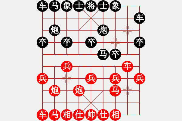 象棋棋譜圖片：唐吉訶德(人王)-勝-全麥牌啤酒(月將) - 步數(shù)：10 