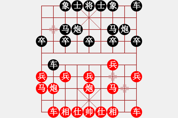 象棋棋譜圖片：laila(日帥)-負(fù)-自信沒(méi)有錯(cuò)(9段) - 步數(shù)：10 