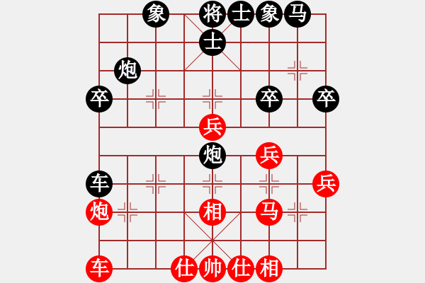 象棋棋譜圖片：fdgdfg[2918552121] -VS- 君子劍[2356803169] - 步數(shù)：40 