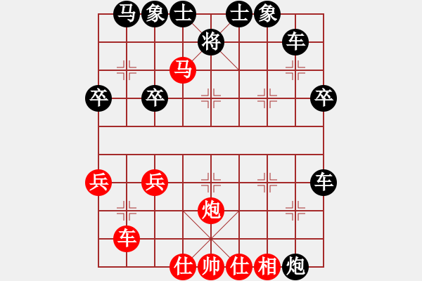 象棋棋譜圖片：象棋愛好者挑戰(zhàn)亞艾元小棋士 2022-12-15 - 步數(shù)：40 