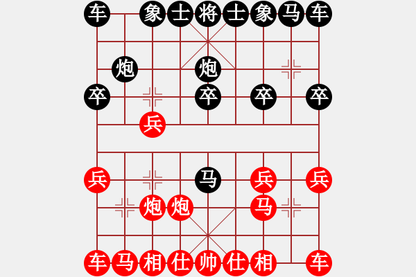 象棋棋譜圖片：菩堤圣樹(9段)-勝-盤錦螃蟹(9段) - 步數(shù)：10 