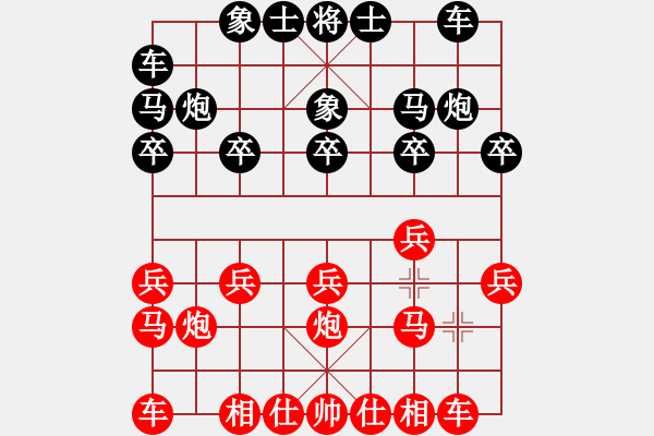 象棋棋譜圖片：坤哥先勝地球 - 步數(shù)：10 