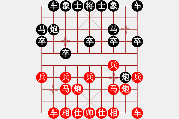 象棋棋譜圖片：李金雄 先負(fù) 姚洪新 - 步數(shù)：10 