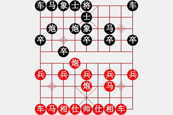 象棋棋譜圖片：決戰(zhàn)千里(3段)-負(fù)-faneric(3段) - 步數(shù)：10 