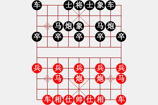 象棋棋譜圖片：鄭杰(5f)-負-羅東春(5f) - 步數(shù)：10 