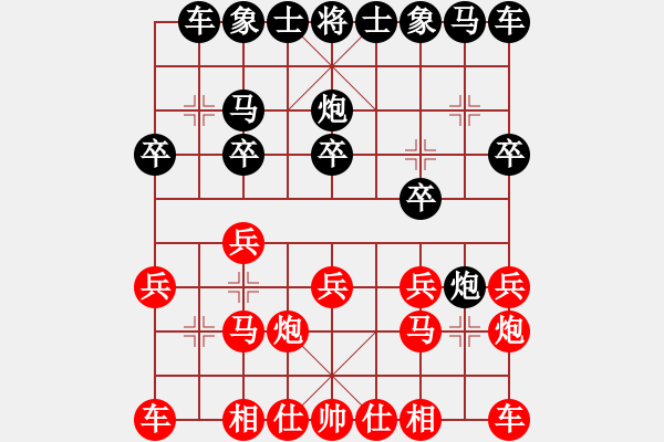 象棋棋譜圖片：戚文卿【先勝】靜心多思(2015-1-24大師網(wǎng)高級棋室) - 步數(shù)：10 