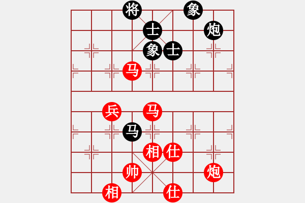 象棋棋譜圖片：acai(9級(jí))-勝-甜草堂主人(9段) - 步數(shù)：100 