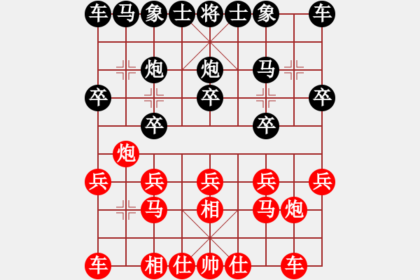 象棋棋譜圖片：2020.1.5.50.41好友十分鐘后勝宋勇煒 - 步數(shù)：10 