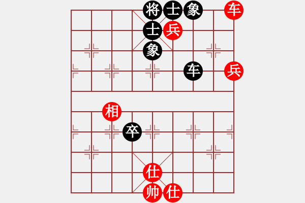 象棋棋譜圖片：我愛肉絲(天罡)-和-玉骨銷魂(無極) - 步數(shù)：100 