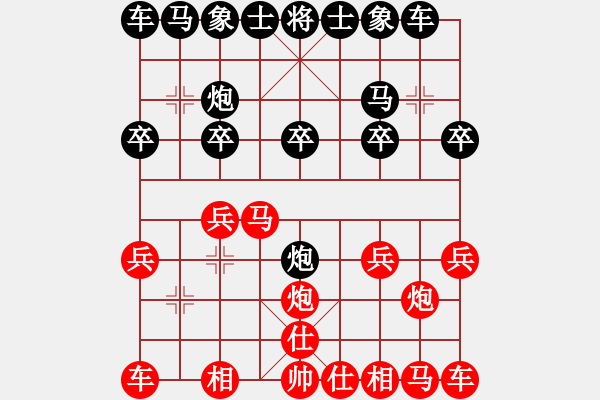 象棋棋譜圖片：‖棋家軍‖[474177218] -VS- 朋友[1017207090] - 步數(shù)：10 