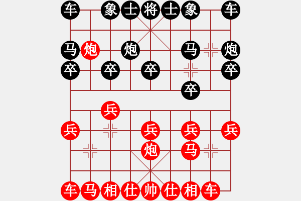 象棋棋譜圖片：夏剛 先勝 楊義權(quán) - 步數(shù)：10 