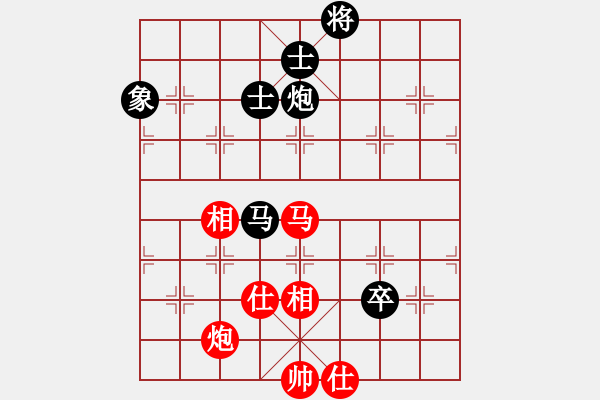 象棋棋譜圖片：【28】自力更生 (風(fēng)魔) 和 東方神圣 (無極) - 步數(shù)：110 