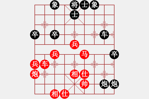 象棋棋譜圖片：金光影(7段)-和-diaopai(6段) - 步數(shù)：60 