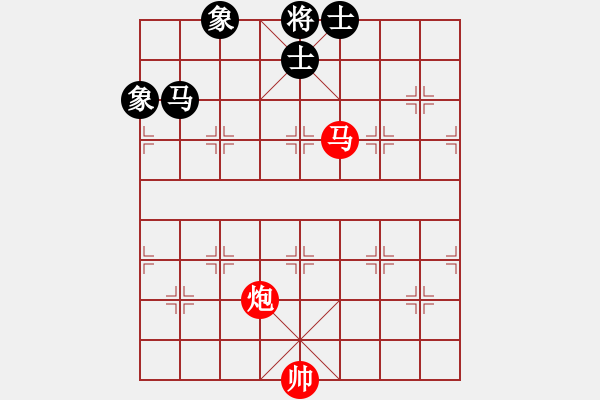 象棋棋譜圖片：第489例 馬炮對(duì)單馬士象全 - 步數(shù)：0 