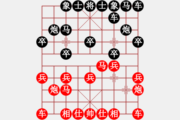 象棋棋譜圖片：奇棋虎(7段)-和-大贏家(7段) - 步數(shù)：10 