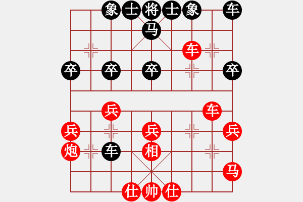 象棋棋谱图片：熊野和伸 先和 Shevchuk - 步数：30 