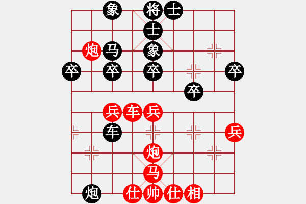 象棋棋譜圖片：梁山小吳用(9段)-負(fù)-interests(9段) - 步數(shù)：40 