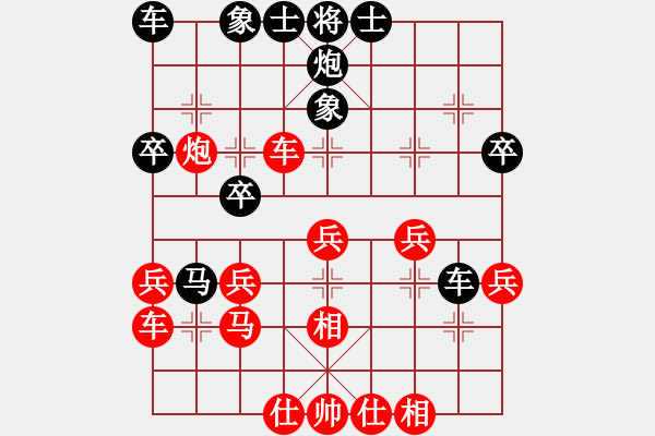 象棋棋譜圖片：勇敢的心[404445991] -VS- 小丑魚 ★[40209988] - 步數(shù)：30 