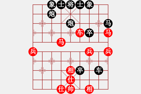 象棋棋譜圖片：印度尼西亞象棋總會(huì) Thonkman 勝 澳門象棋總會(huì) 陳焯匡 - 步數(shù)：50 