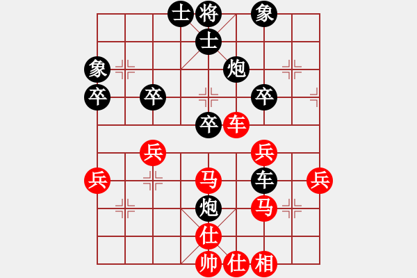 象棋棋譜圖片：黃馨葶(無極)-勝-渾沌風(fēng)冥劍(9星) - 步數(shù)：40 