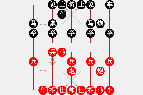 象棋棋譜圖片：陽光海盜(9星)-負(fù)-愛吃葡萄(4弦) - 步數(shù)：10 